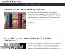 Sites similar to inbloomfestival.com