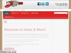 Sites similar to inboxandmore.com