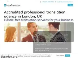 Sites similar to inboxtranslation.com