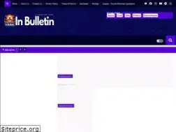 Sites similar to inbulletin.in