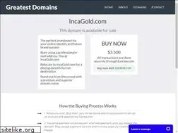 Sites similar to incagold.com