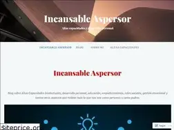 Sites similar to incansableaspersor.wordpress.com