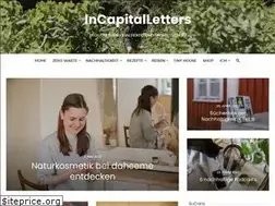 Sites similar to incapitalletters.de