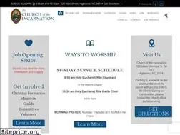 Sites similar to incarnationwnc.com