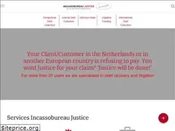 Sites similar to incassobureaujustice.com