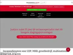 Sites similar to incassobureaujustice.nl