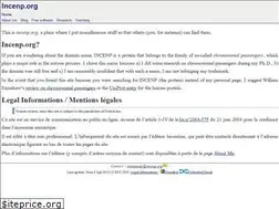 Sites similar to incenp.org