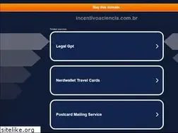 Sites similar to incentivoaciencia.com.br