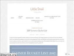 Sites similar to inchbyinchlittlesnail.com