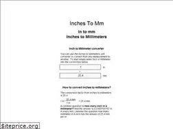 Sites similar to inches-to-mm.appspot.com