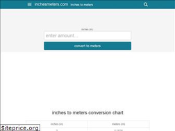 Sites similar to inchesmeters.com