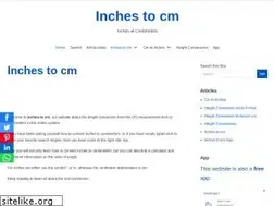 Sites similar to inchestocm.co
