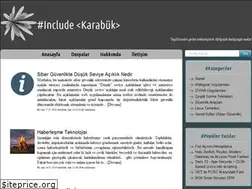 Sites similar to includekarabuk.com