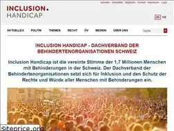 Sites similar to inclusion-handicap.ch