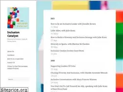 Sites similar to inclusioncatalyst.com