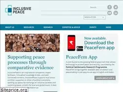 Sites similar to inclusivepeace.org