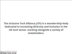 Sites similar to inclusivetechalliance.co.uk