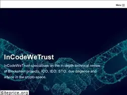 Sites similar to incodewetrust.blog