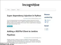 Sites similar to incognitjoe.github.io