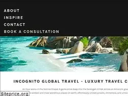 Sites similar to incognitoglobaltravel.com