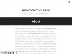 Sites similar to incognitohelpblog.com