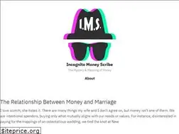 Sites similar to incognitomoneyscribe.com