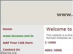 Sites similar to income.net.in