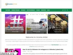 Sites similar to incomeartist.com
