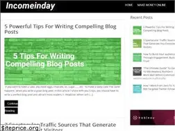 Sites similar to incomeinday.com