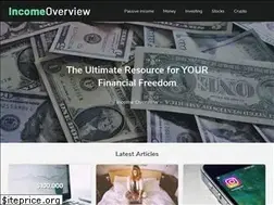 Sites similar to incomeoverview.com