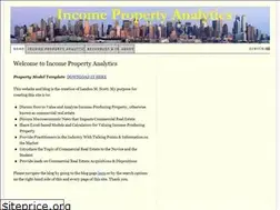 Sites similar to incomepropertyanalytics.com