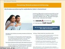 Sites similar to incoming-reisekrankenversicherung.de
