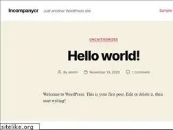 Sites similar to incompanycr.com