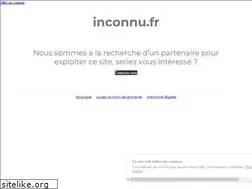 Sites similar to inconnu.fr