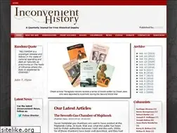 Sites similar to inconvenienthistory.com