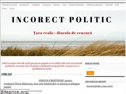 Sites similar to incorectpolitic.com