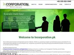 Sites similar to incorporation.pk