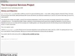 Sites similar to incorporeal.org