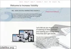 Sites similar to increasevisibility.com