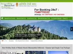 Sites similar to incrediblehimachalholidays.com