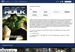 Sites similar to incrediblehulk-dvd.com