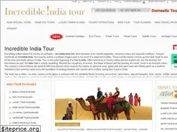 Sites similar to incredibleindiatour.net