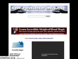 Sites similar to incrediblemagic.net