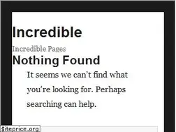 Sites similar to incrediblepages.com