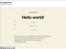 Sites similar to incubadorapqs.pe