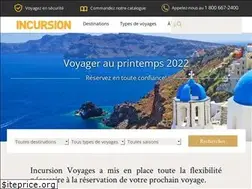 Sites similar to incursion-voyages.com