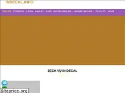 Sites similar to indecal.info
