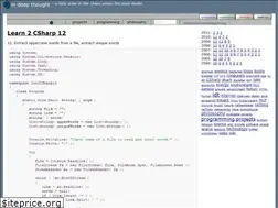 Sites similar to indeepthought.org