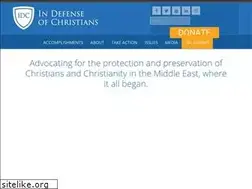Sites similar to indefenseofchristians.org