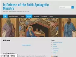 Sites similar to indefenseofthefaith.org
